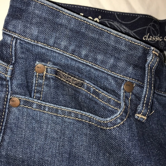 VTG LEE’S®️HIGH WAISTED MOMS JEANS 6 MEDIUM - Picture 5 of 6